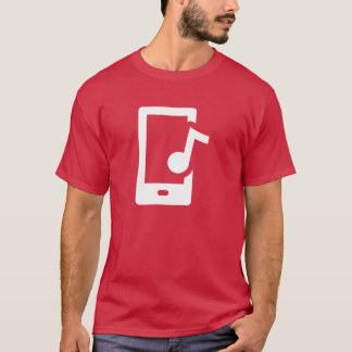 Mediasymbool apparaat t-shirt