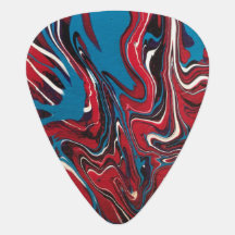 Blanc et bleu rouges