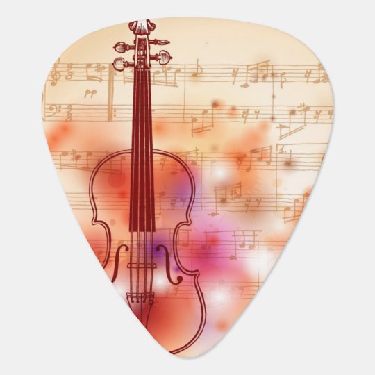 Mediators Dessin Sur L Arriere Plan D Aquarelle Du Violon Zazzle Be