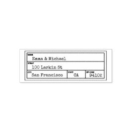  mediawisselaar retouradreslabel  zelfinktende stempel