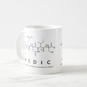 Médic peptide mot mug (Devant gauche)