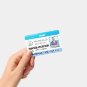 Medica Foto ID Strand Alsjeblieft Badge (Handheld)