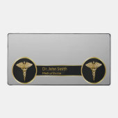 Medical Caduceus Gold Professional Bureaumat (Voorkant)