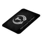 Medical Caduceus Laurel Magneet (Linkerzijde)