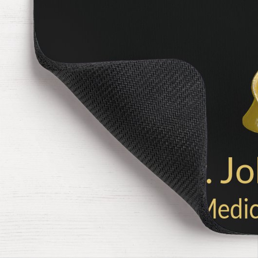 Medical Classy Snake Bowl Hygieia Gold Caduceus Muismat (Hoek)