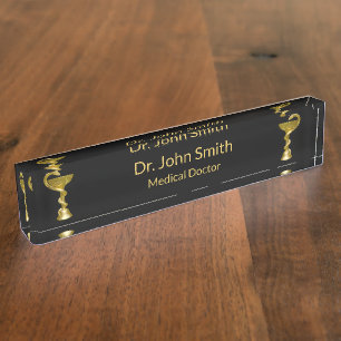 Medical Classy Snake Bowl Hygieia Gold Caduceus Naambordje