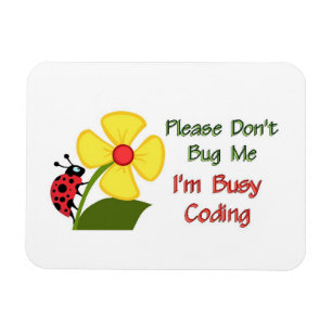 Medical Coder Ladybug Magneet