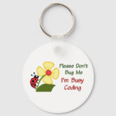 Medical Coder Ladybug Sleutelhanger (Voorkant)