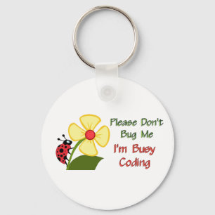Medical Coder Ladybug Sleutelhanger