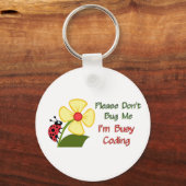 Medical Coder Ladybug Sleutelhanger (Voorkant)