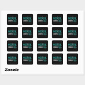 Medical Coder Life Assistant ICD Codering Programm Vierkante Sticker (Vel)