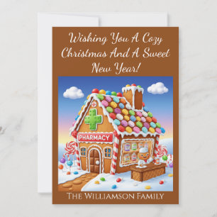 Medical Healthcare Pharmacy Sweet Holiday Kaart