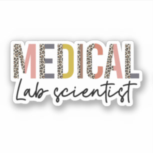 Medical Laboratory Scientist MLS Gift Sticker