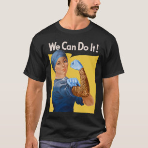 Medical Rosie Nurse Doctor Medicine Feminist T-shirt