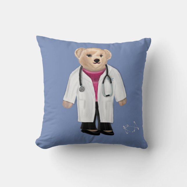 Medical Teddy (F) Kussen (Voorkant)