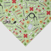 Medical Th-Gedichte Gift Tissuepapier (Detail)