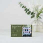 Médicale, cartes de visite de secours (Debout devant)