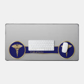Médicale Gold Professional Caduceus Blue (Clavier et souris)