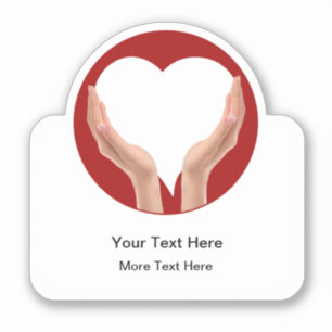 Médicale Heart Home Health Sticker Étiquettes