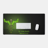 Médicale Holistique Alternative Caduceus Feuilles  (Clavier et souris)