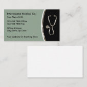 Médicale Office Docteur Carte de visite Moderne (Devant / Derrière)