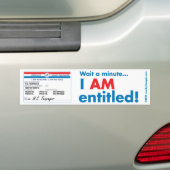 Medicare I AM Intitulé Bumper Sticker (En voiture)