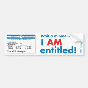Medicare I AM Intitulé Bumper Sticker