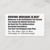 Medicare-informatiekaart Informatiekaartje (Voorkant)