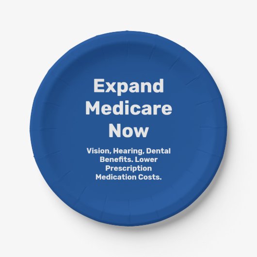 Medicare nu uitbreiden — Bord papier (Voorkant)