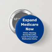 Medicare nu uitbreiden ronde button 5,7 cm (Voorkant /achterkant)