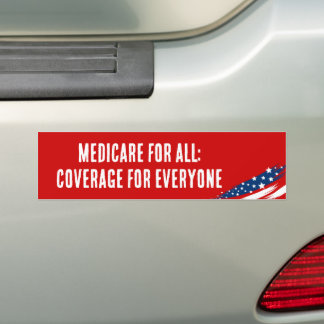 Medicare voor alle gezondheidszorg bumpersticker