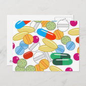 Medicatie Briefkaart (Voorkant / Achterkant)