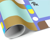 Medicatie Medische collage Cadeaupapier (Rol Hoek)