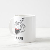 mediceren koffiemok (Voorkant links)