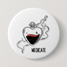 mediceren ronde button 7,6 cm