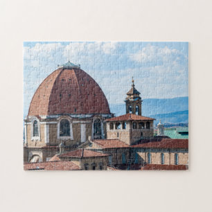 Medici Chapels dome - Florence, Toscane, Italië Legpuzzel