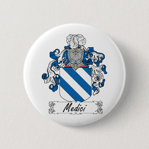 Medici Family Crest Ronde Button 5,7 Cm