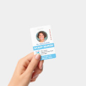 Medici-ID-naam, functieteken en foto's van Logo Badge (Handheld)