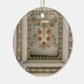 Medici-wapen, van de soffit van de kerk keramisch ornament (Links)