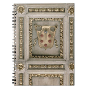 Medici-wapen, van de soffit van de kerk notitieboek
