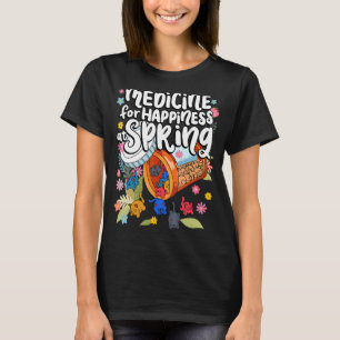 Medicijn Voor Geluk Bij Spring Cat Gummies Eter T-shirt