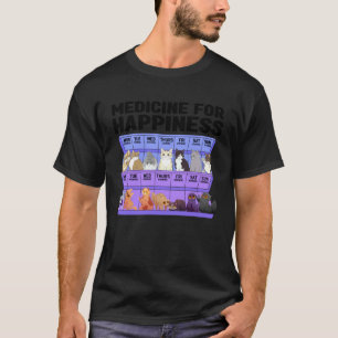 Medicijn Voor Geluk Heet Katten Kitten Meisje T-shirt