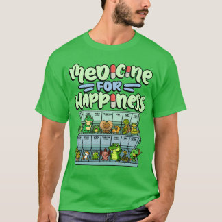 Medicijn voor geluk reptiel dieren in het wild vri t-shirt