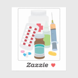 Medicijnen Sticker
