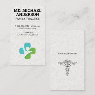 Medicijnlogo Medisch Symbool Visitekaartje