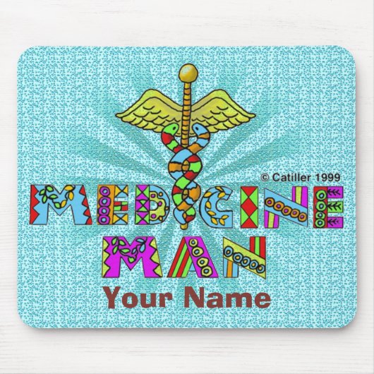 Medicijnman Muismat (Voorkant)