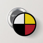 medicijnwiel ronde button 5,7 cm (Voorkant /achterkant)