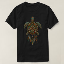 Medicijnwiel van de Zeeschildpad Native American