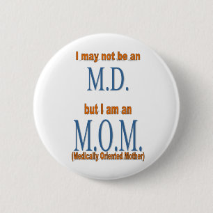 Medicinal Moeder - Button