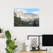 Medicine Bow Peak Schilderachtig Poster (Thuiskantoor)